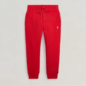 Ralph Lauren Red Kids Jogger Pants